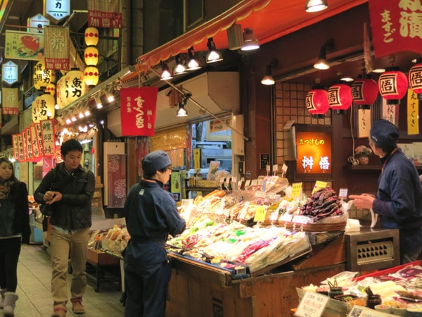 kyoto marché de nishiki 