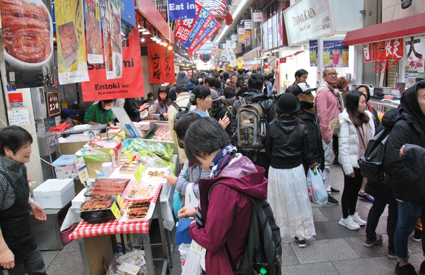 osaka-kuromon ichiba market